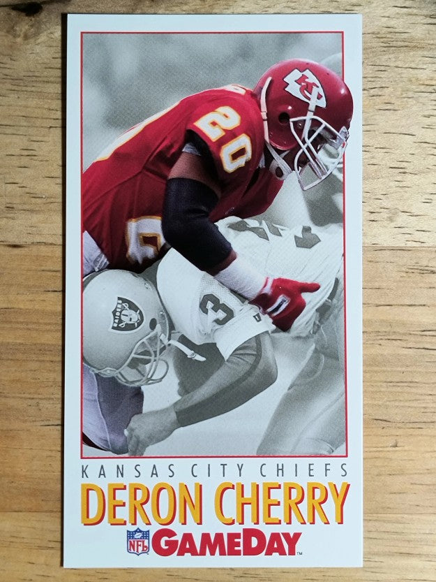 1992 GameDay #455 Deron Cherry