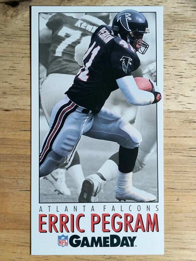 1992 GameDay #459 Erric Pegram