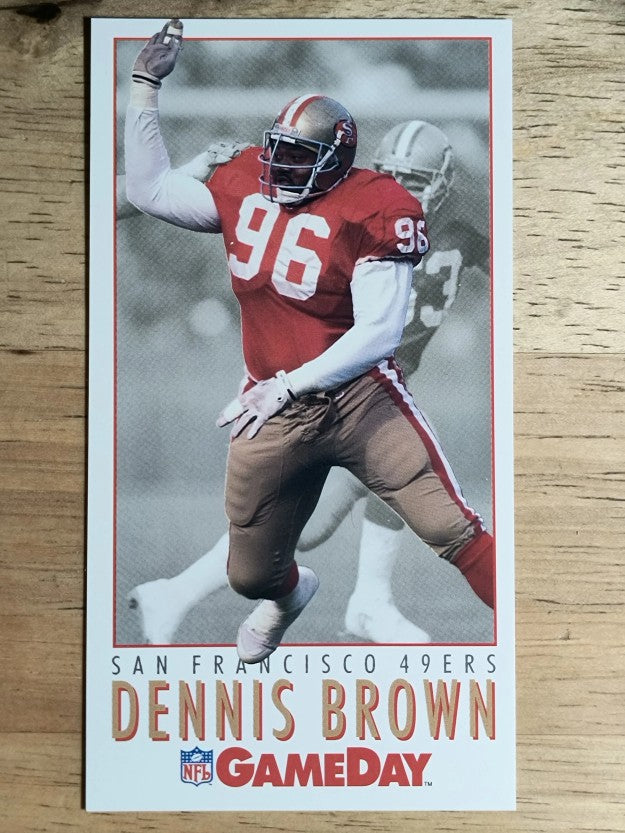 1992 GameDay #462 Dennis Brown