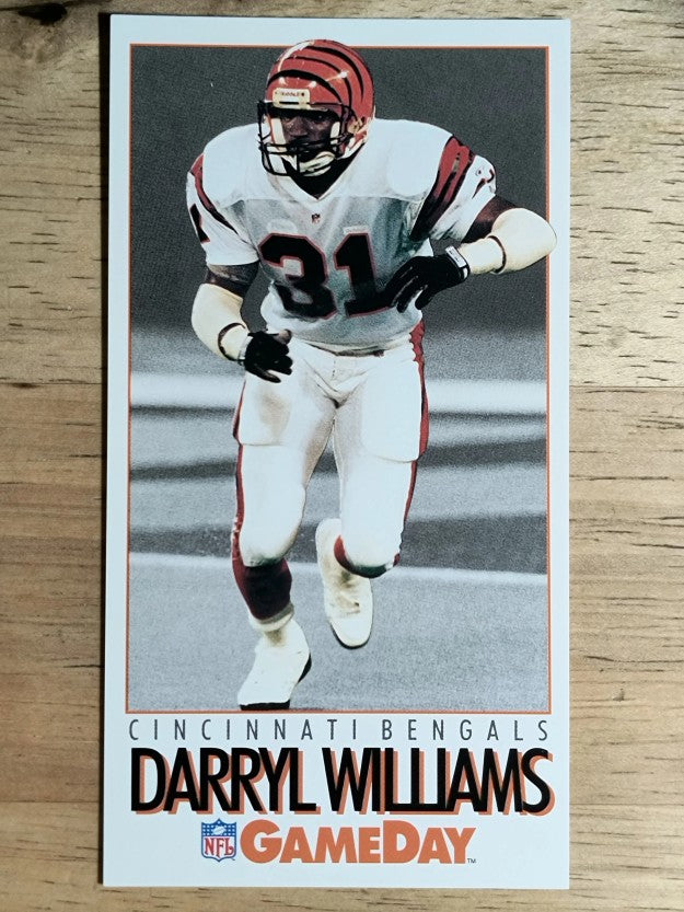 1992 GameDay #489 Darryl Williams RC