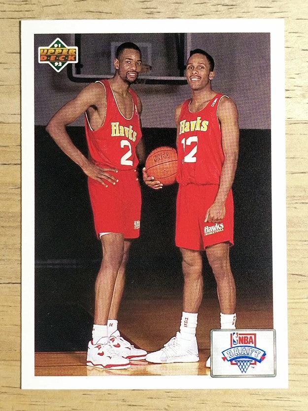 1991-92 Upper Deck #1 Stacey Augmon CL/Rodney Monroe