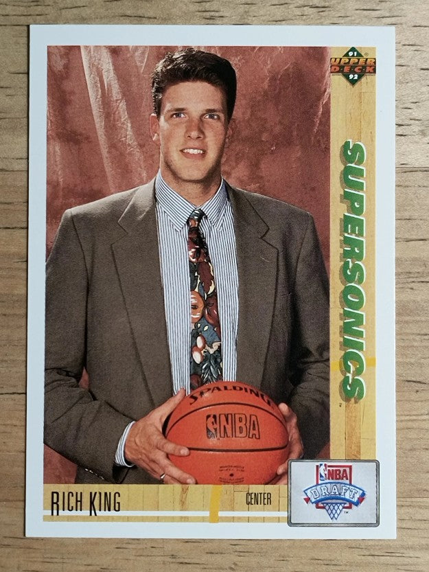 1991-92 Upper Deck #8 Rich King RC