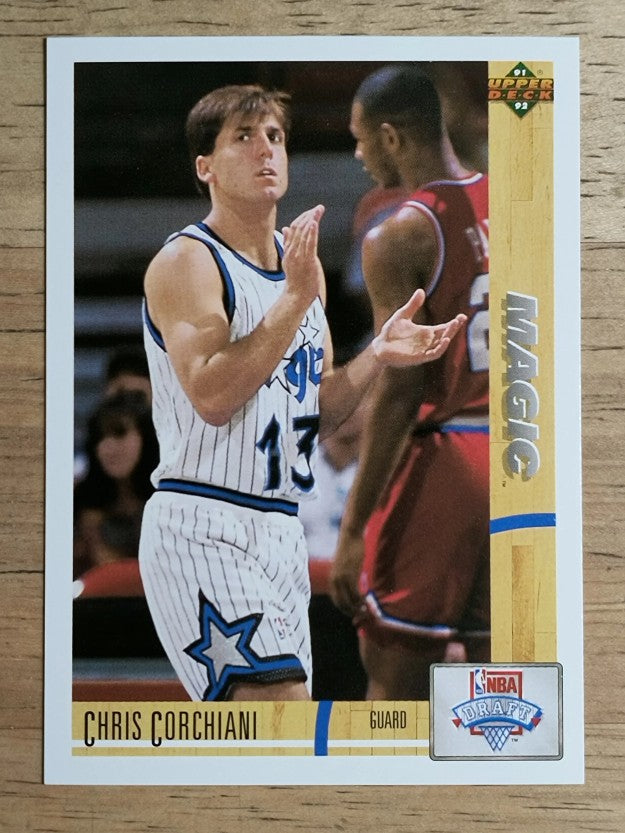 1991-92 Upper Deck #17 Chris Corchiani RC