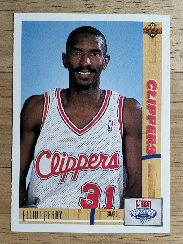 1991-92 Upper Deck #18 Elliot Perry RC