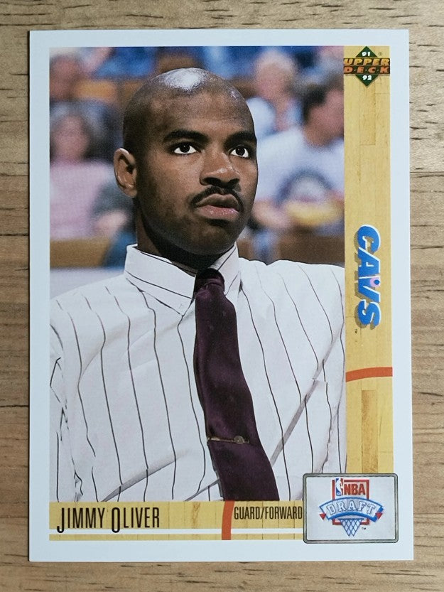 1991-92 Upper Deck #19 Jimmy Oliver RC