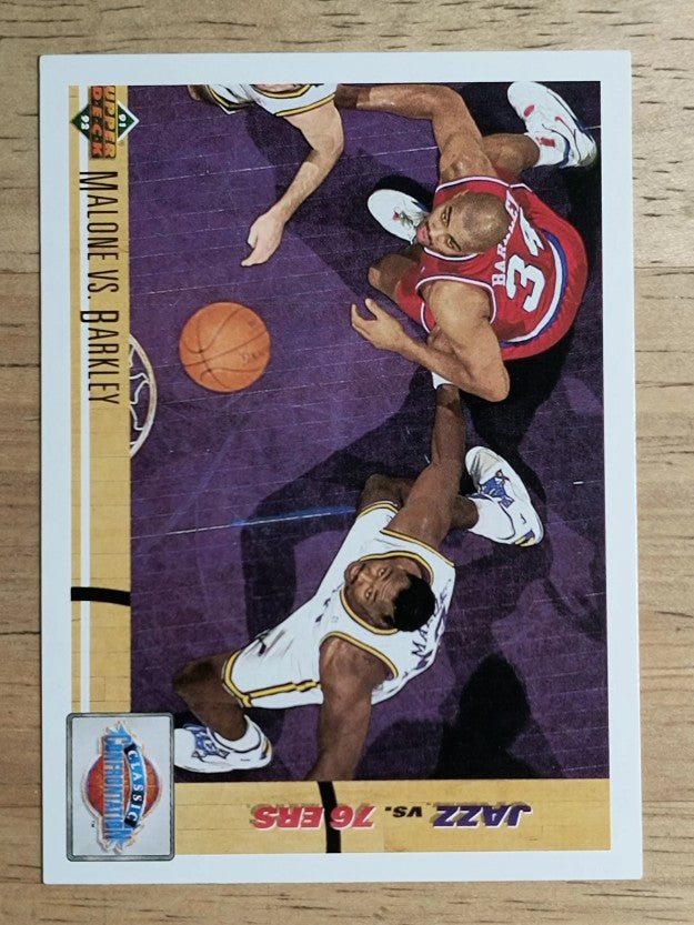 1991-92 Upper Deck #31 Karl Malone/Charles Barkley