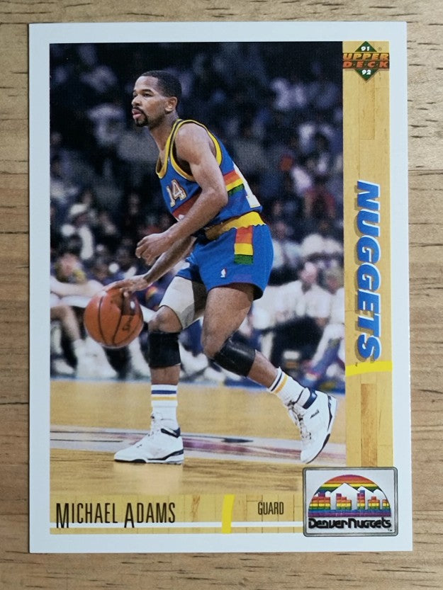 1991-92 Upper Deck #43 Michael Adams