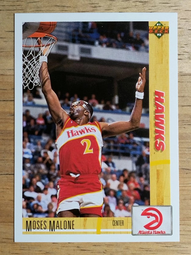 1991-92 Upper Deck #47 Moses Malone