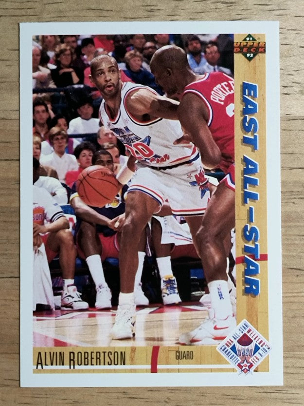 1991-92 Upper Deck #64 Alvin Robertson AS