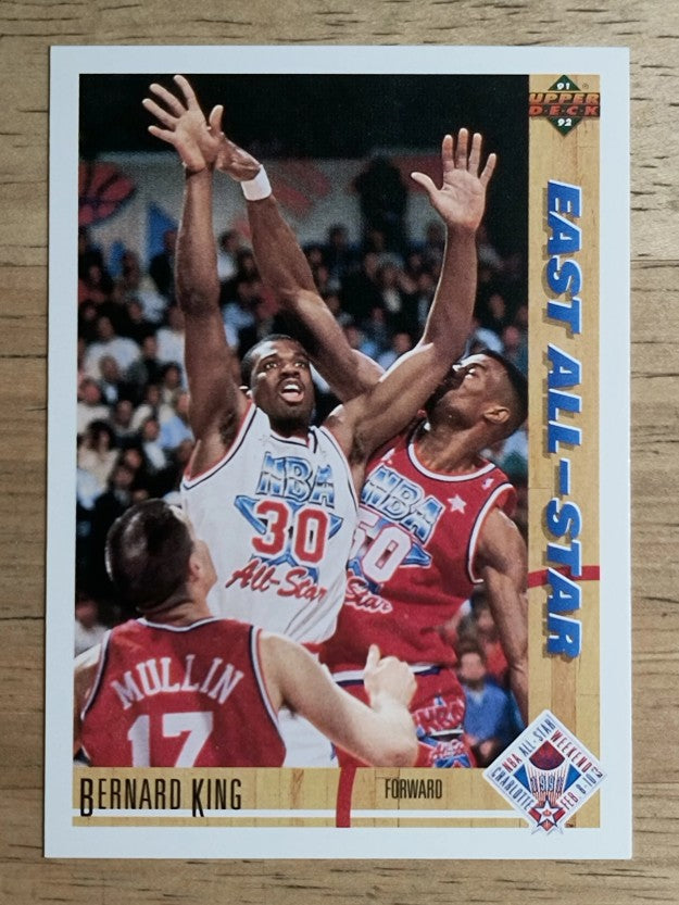 1991-92 Upper Deck #65 Bernard King AS