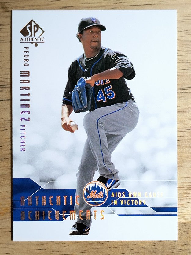 2008 SP Authentic Authentic Achievements #AA31 Pedro Martinez