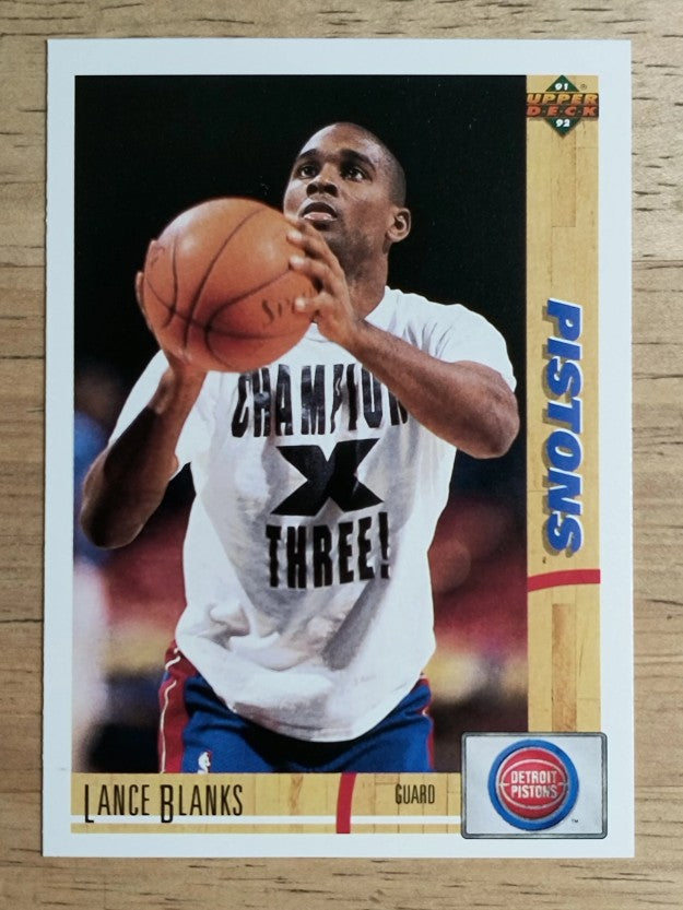 1991-92 Upper Deck #108 Lance Blanks