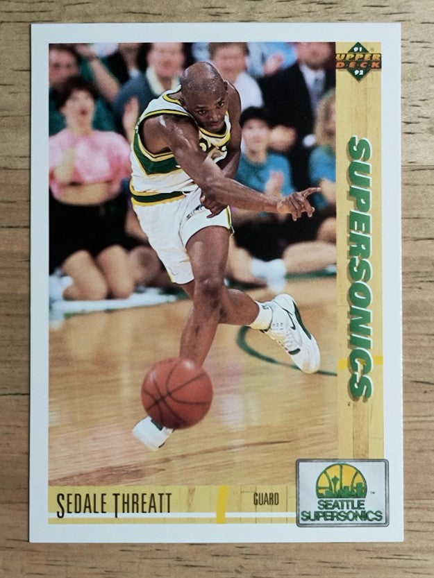 1991-92 Upper Deck #110 Sedale Threatt