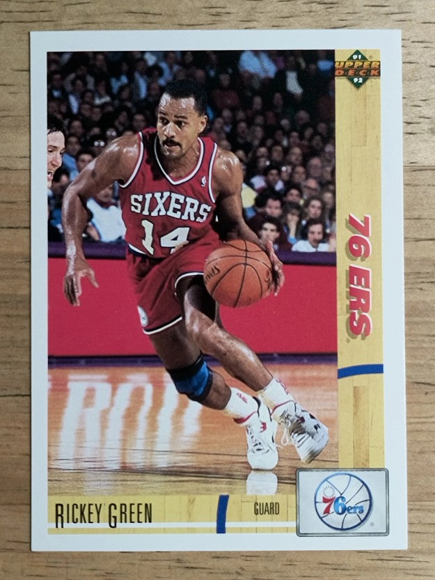 1991-92 Upper Deck #112 Rickey Green
