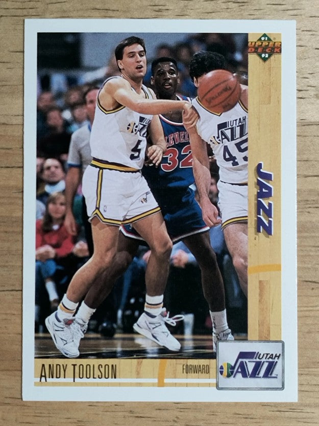1991-92 Upper Deck #113 Andy Toolson