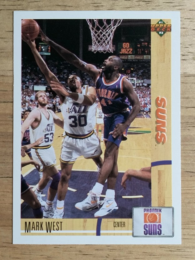 1991-92 Upper Deck #115 Mark West