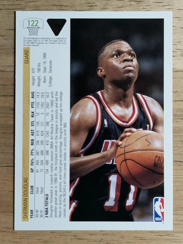 1991-92 Upper Deck #122 Sherman Douglas