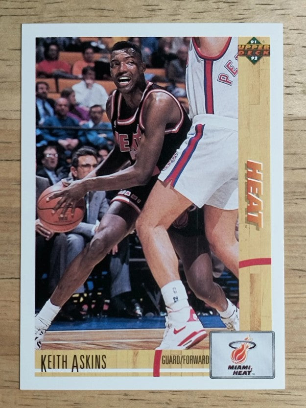 1991-92 Upper Deck #130 Keith Askins RC