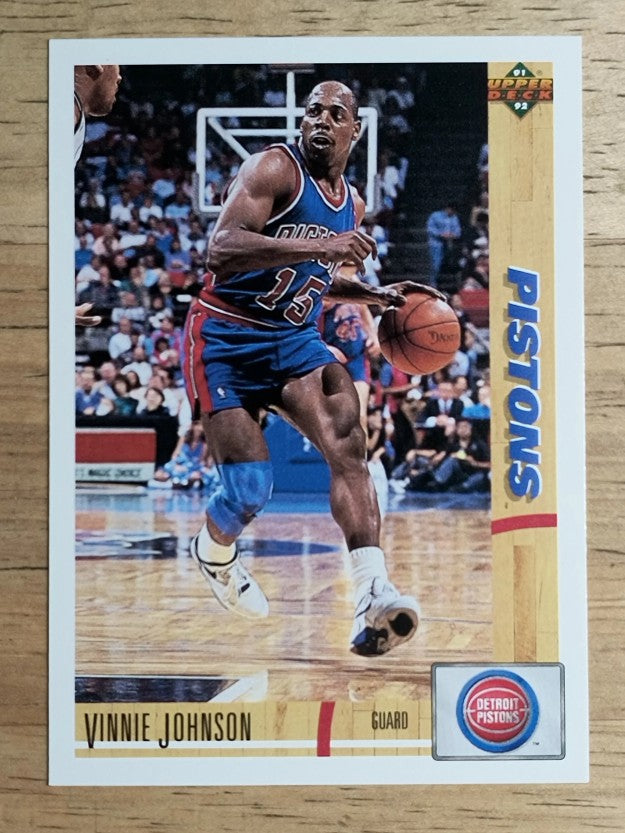 1991-92 Upper Deck #132 Vinnie Johnson