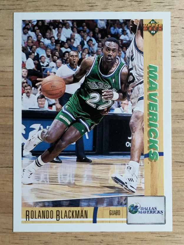 1991-92 Upper Deck #154 Rolando Blackman