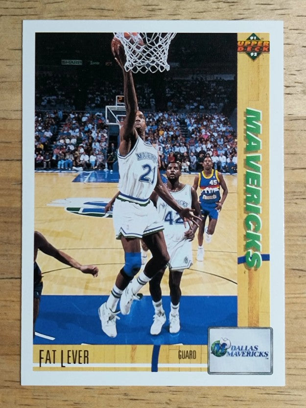 1991-92 Upper Deck #157 Fat Lever