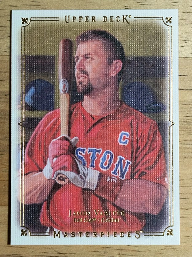 2008 UD Masterpieces #84 Jason Varitek