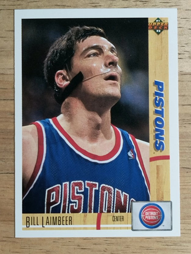 1991-92 Upper Deck #167 Bill Laimbeer