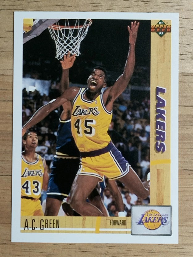 1991-92 Upper Deck #177 A.C. Green