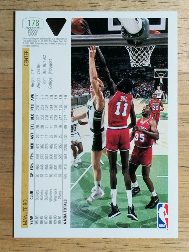 1991-92 Upper Deck #178 Manute Bol