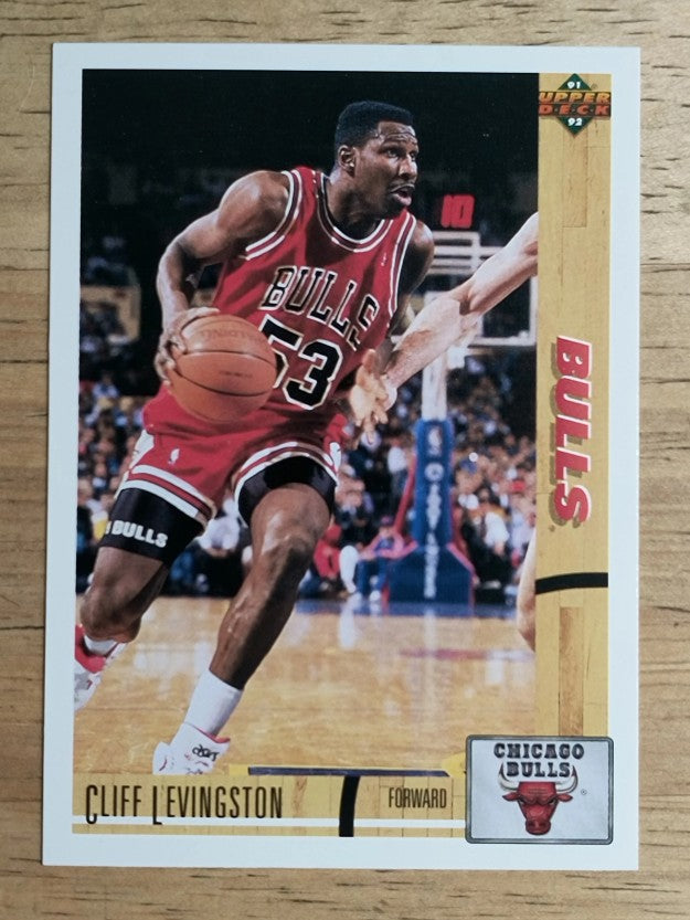 1991-92 Upper Deck #187 Cliff Levingston