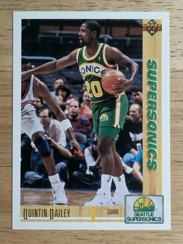 1991-92 Upper Deck #188 Quintin Dailey