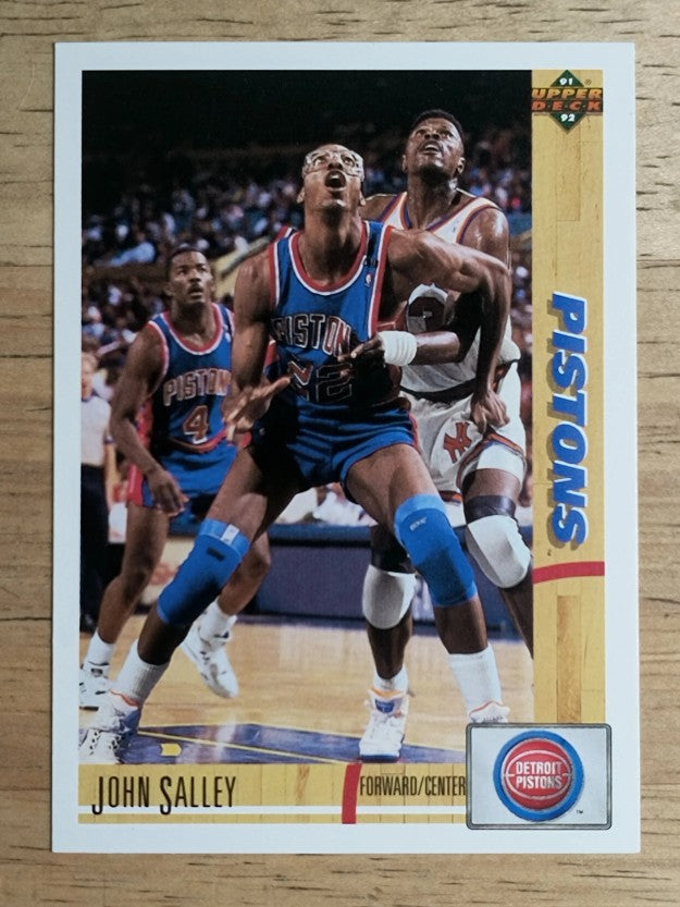 1991-92 Upper Deck #190 John Salley