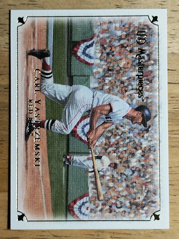 2007 UD Masterpieces #25 Carl Yastrzemski