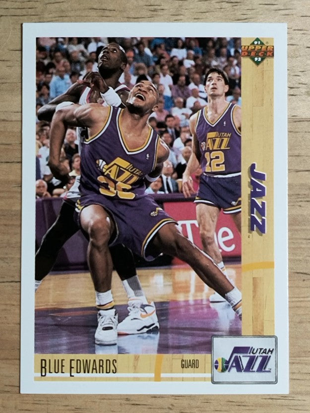 1991-92 Upper Deck #199 Blue Edwards