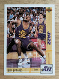 1991-92 Upper Deck #199 Blue Edwards