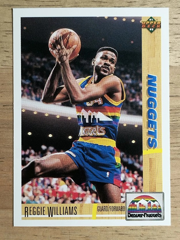 1991-92 Upper Deck #206 Reggie Williams