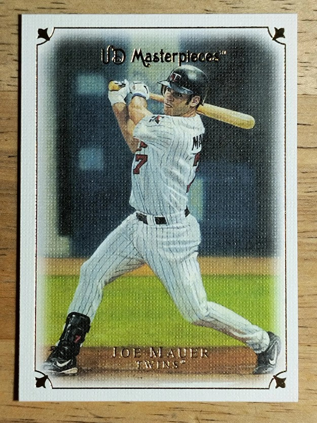 2007 UD Masterpieces #35 Joe Mauer