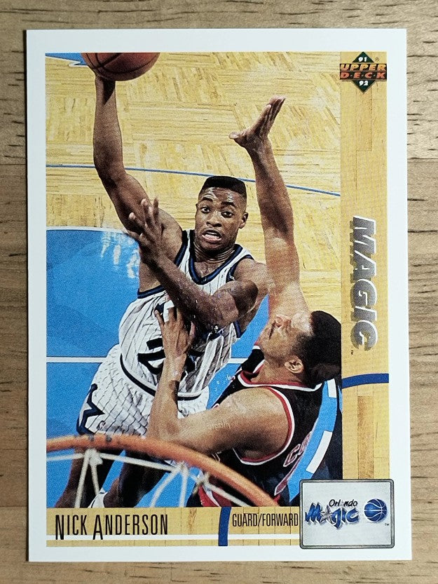 1991-92 Upper Deck #228 Nick Anderson