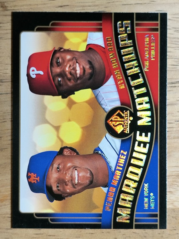 2008 SP Authentic Marquee Matchups #MM27 Pedro Martinez/Ryan Howard