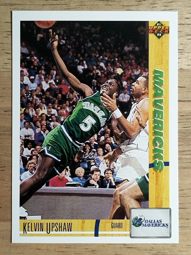 1991-92 Upper Deck #248 Kelvin Upshaw