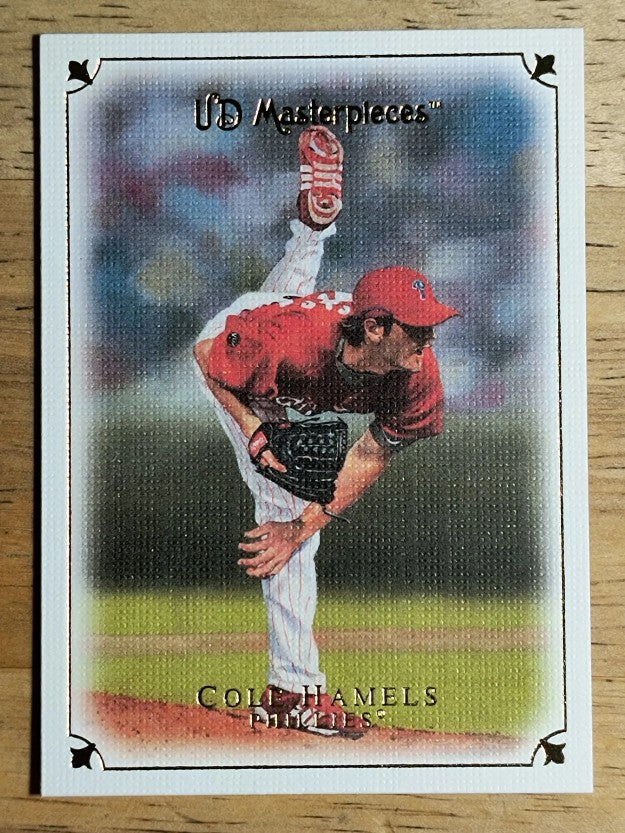 2007 UD Masterpieces #58 Cole Hamels