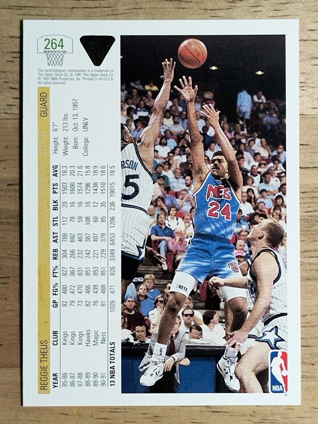 1991-92 Upper Deck #264 Reggie Theus