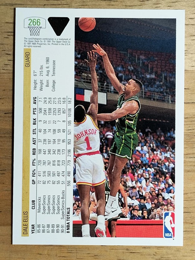 1991-92 Upper Deck #266 Dale Ellis