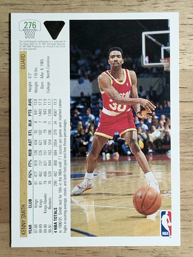 1991-92 Upper Deck #276 Kenny Smith