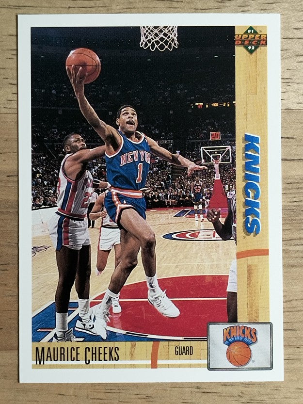 1991-92 Upper Deck #281 Maurice Cheeks