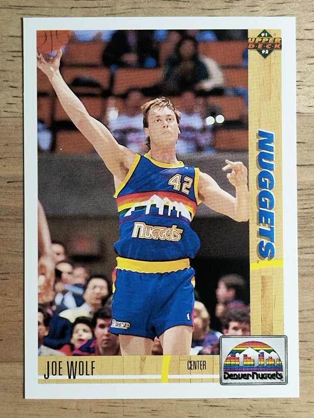 1991-92 Upper Deck #297 Joe Wolf