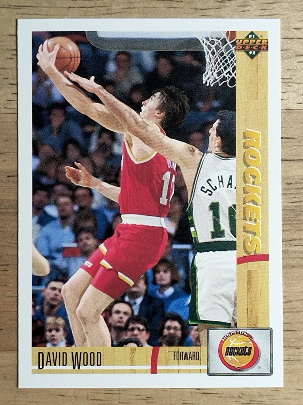 1991-92 Upper Deck #298 David Wood RC
