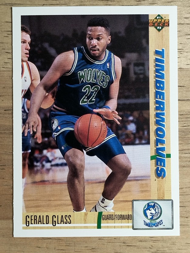 1991-92 Upper Deck #307 Gerald Glass