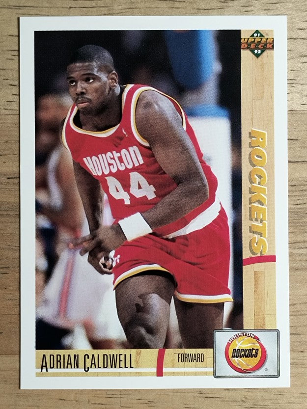 1991-92 Upper Deck #310 Adrian Caldwell