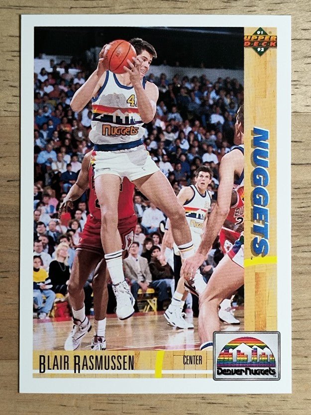 1991-92 Upper Deck #312 Blair Rasmussen
